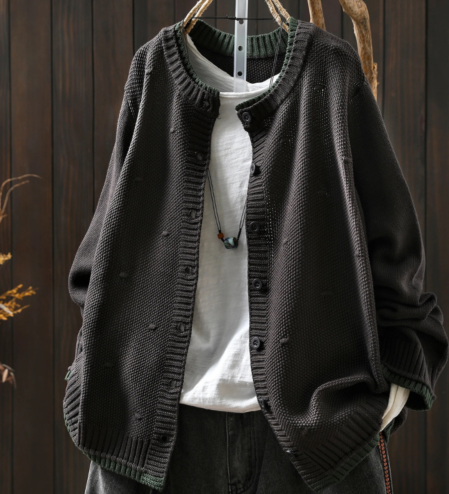 Textured Cardigan