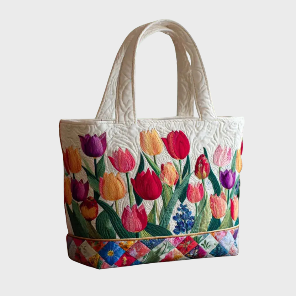 Rankų darbo maišas su laisvu siluetu
