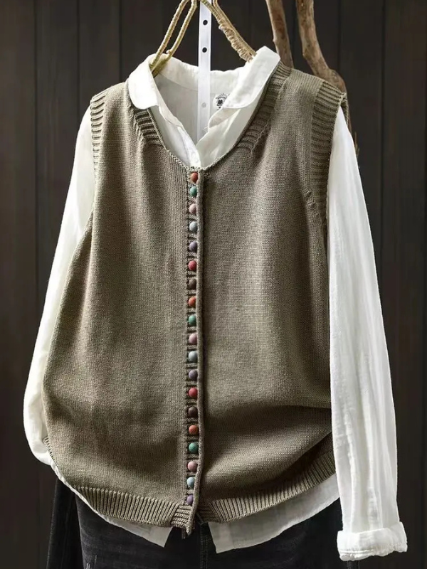 Knit Sweater (Juoda)