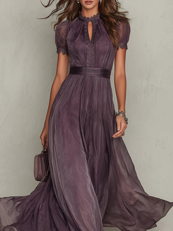 Mia | Maksikleid Chiffon Vintage elegantiškas