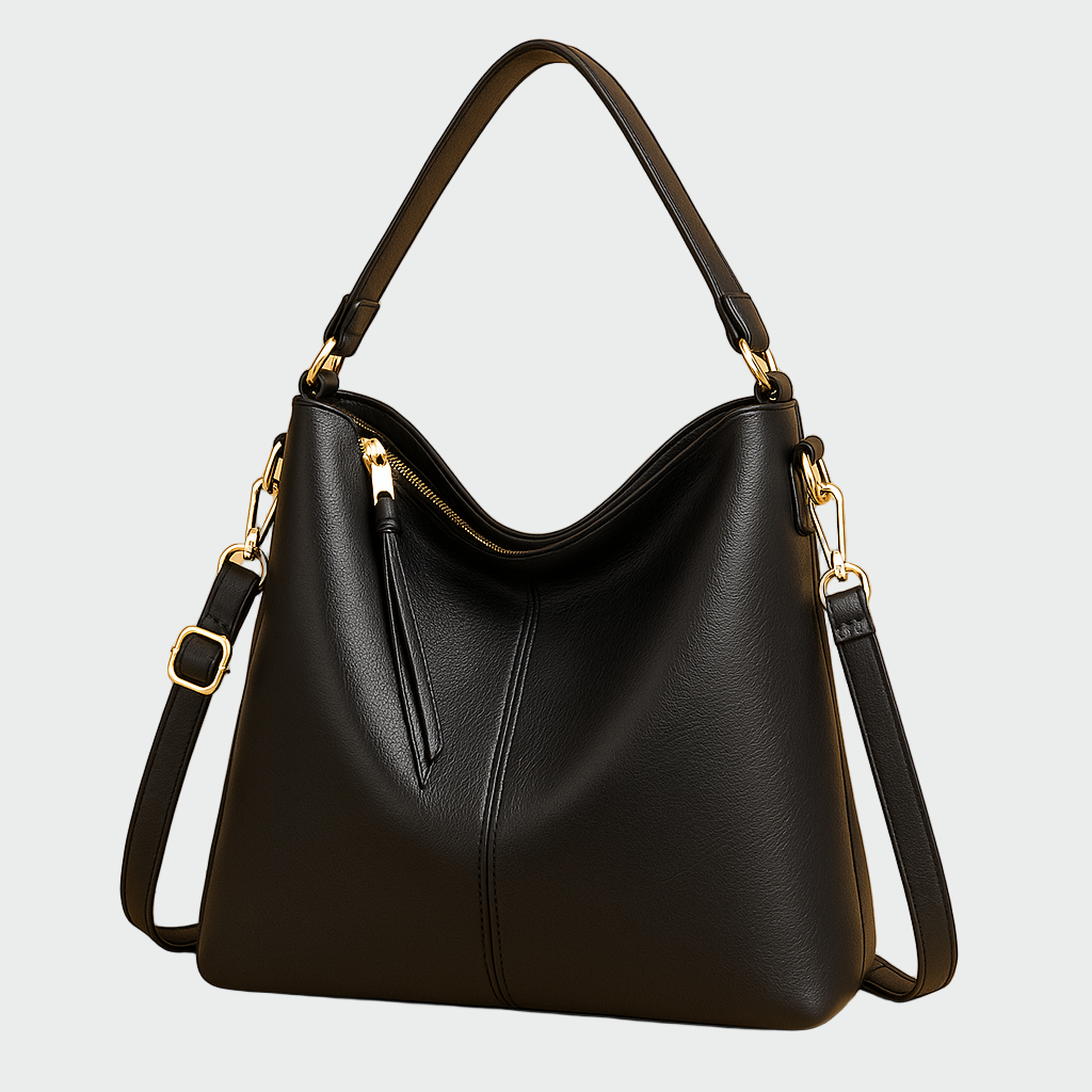 Classic Leather Hobo Bag