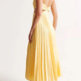 Midi Dress with Ruffles