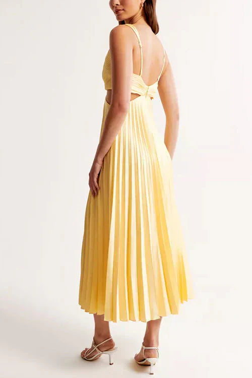 Midi Dress with Ruffles