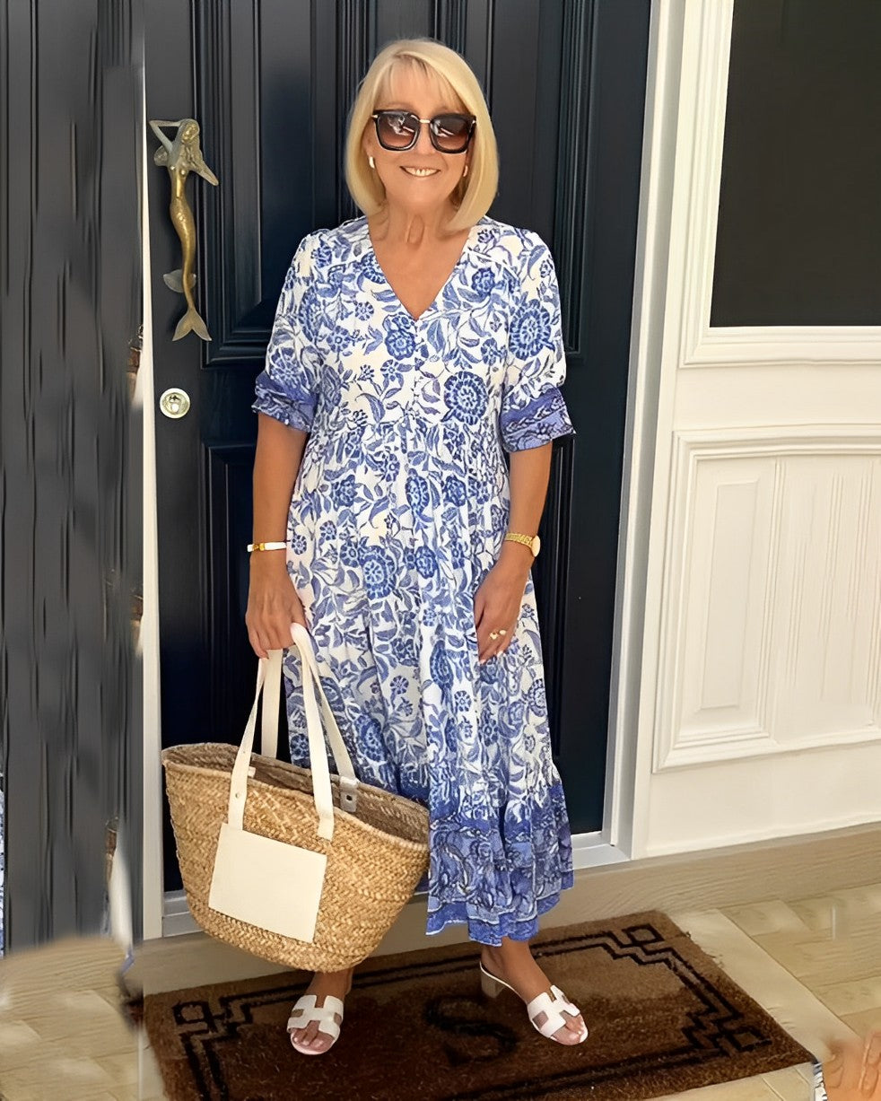 Lengva suknelė su žavingu akcentu