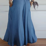 Wide Leg Trousers