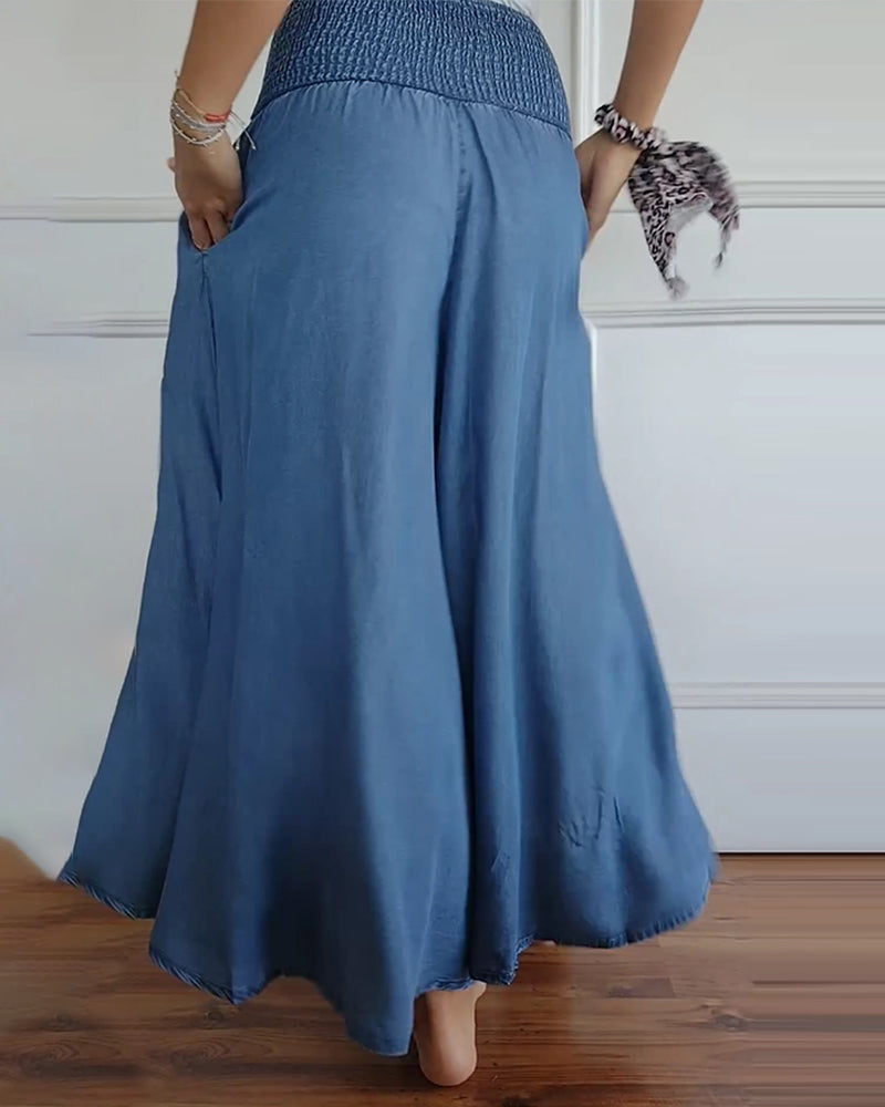 Wide Leg Trousers
