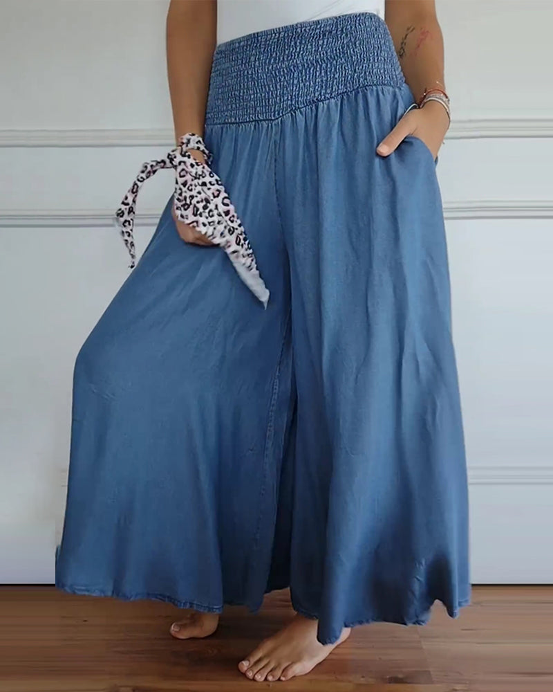 Wide Leg Trousers