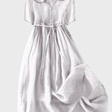 Classic Dress with Buttons