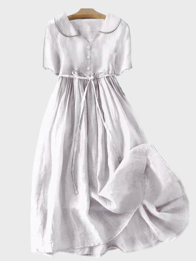 Classic Dress with Buttons