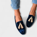 Vintage-Inspired Moccasins with Fringes