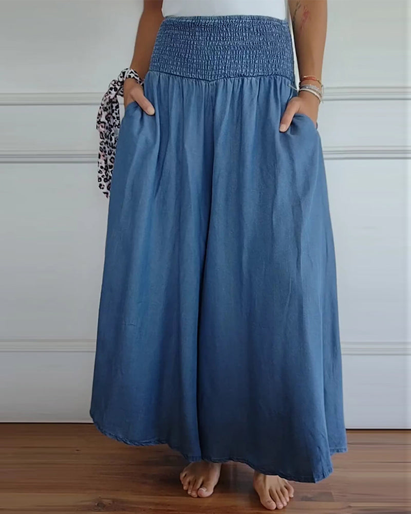 Wide Leg Trousers