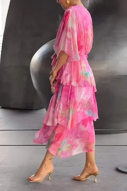Elegantiška šifono suknelė