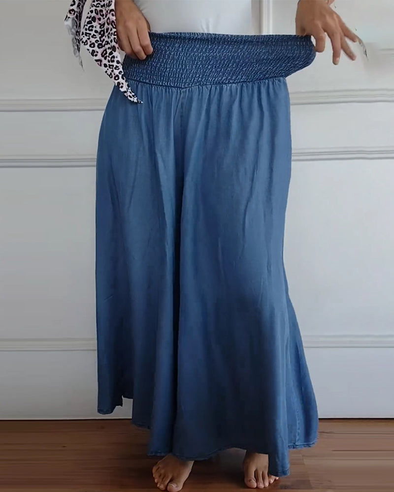 Wide Leg Trousers