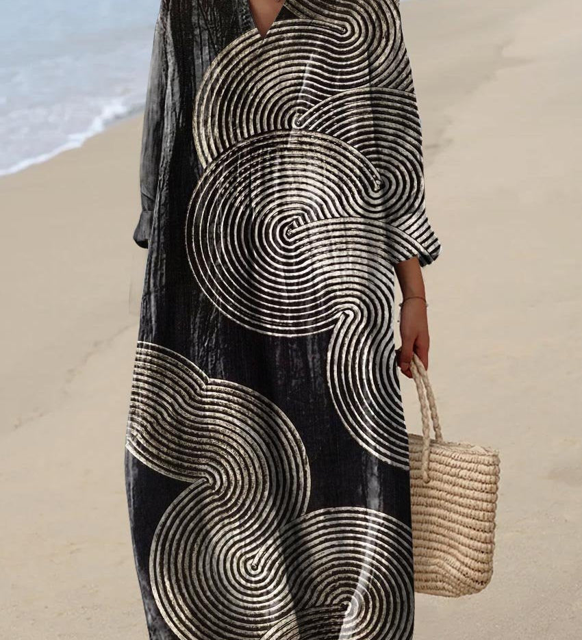 Bohemian Style Repaired Dress