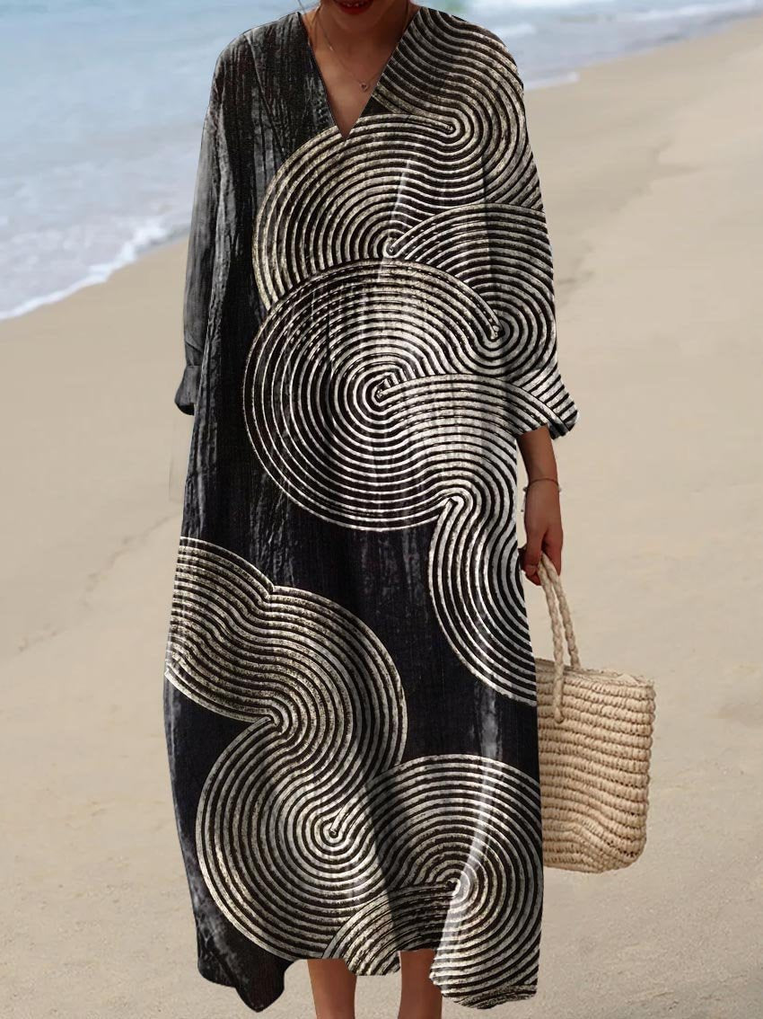 Bohemian Style Repaired Dress