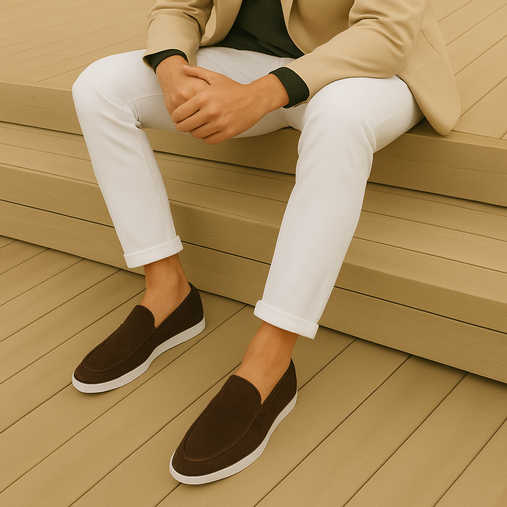 Suede Moccasins (Juoda 2)