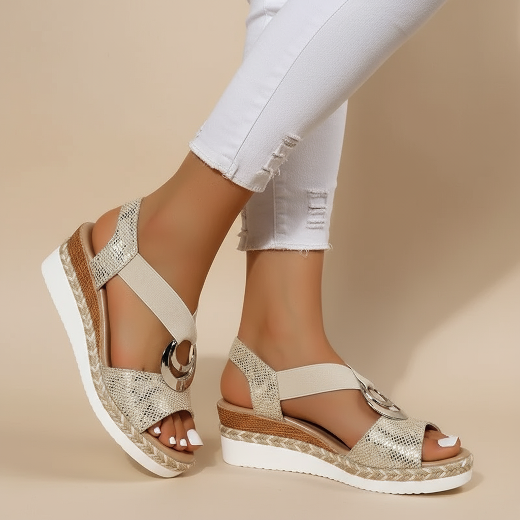 Anna-Jule | Elegantiški platforminiai sandalai