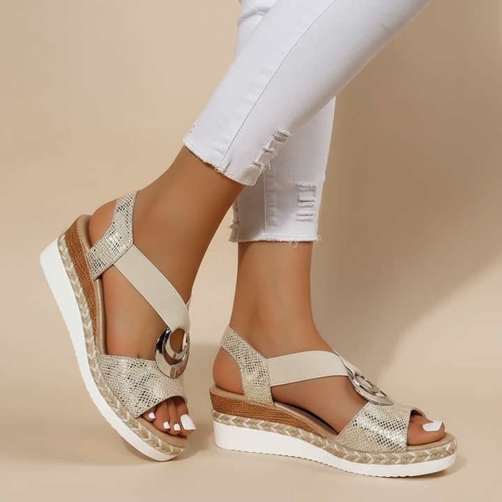 Anna-Jule | Elegantiški platforminiai sandalai