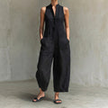 Minimalistinis Be Rankovių Jumpsuitas