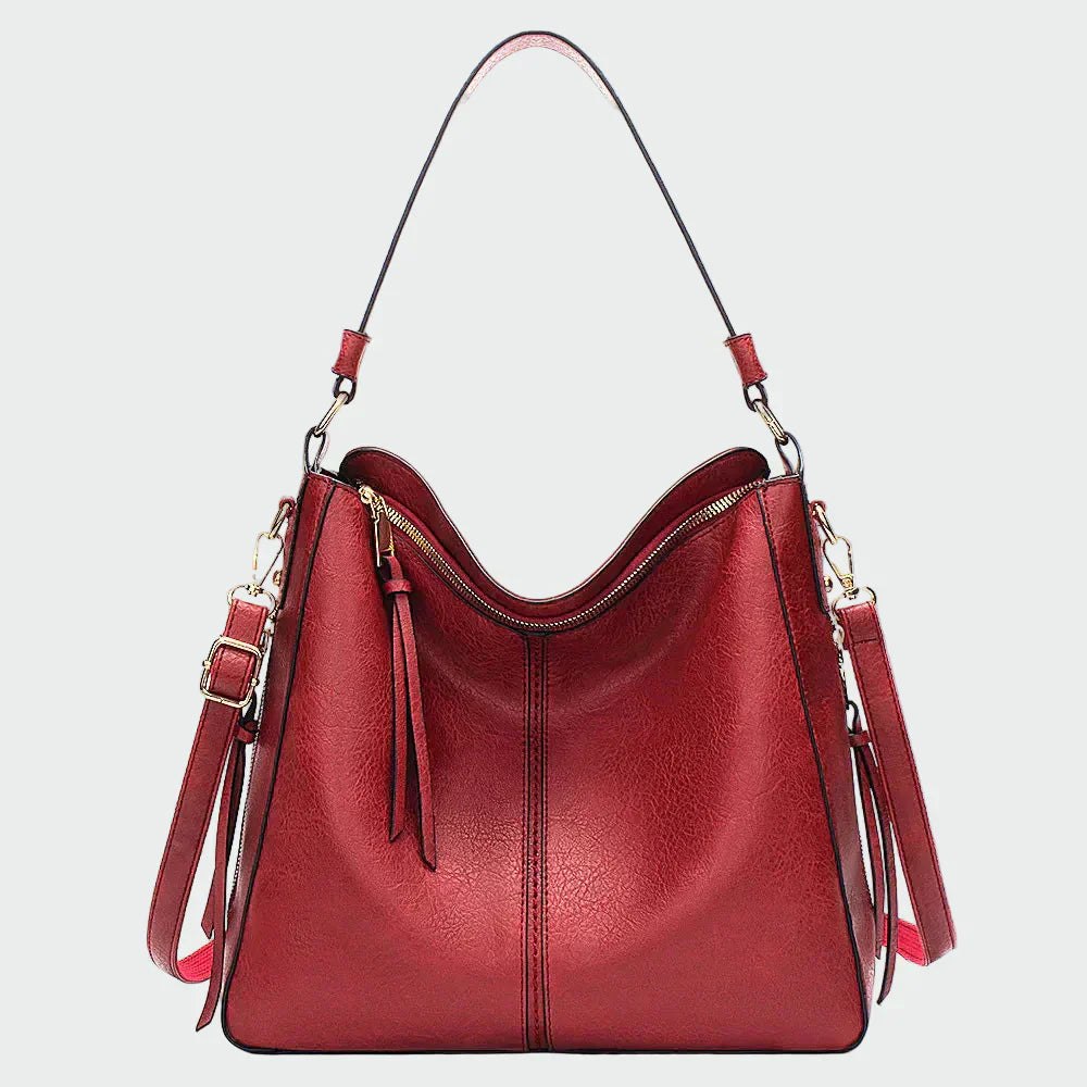 Classic Leather Hobo Bag