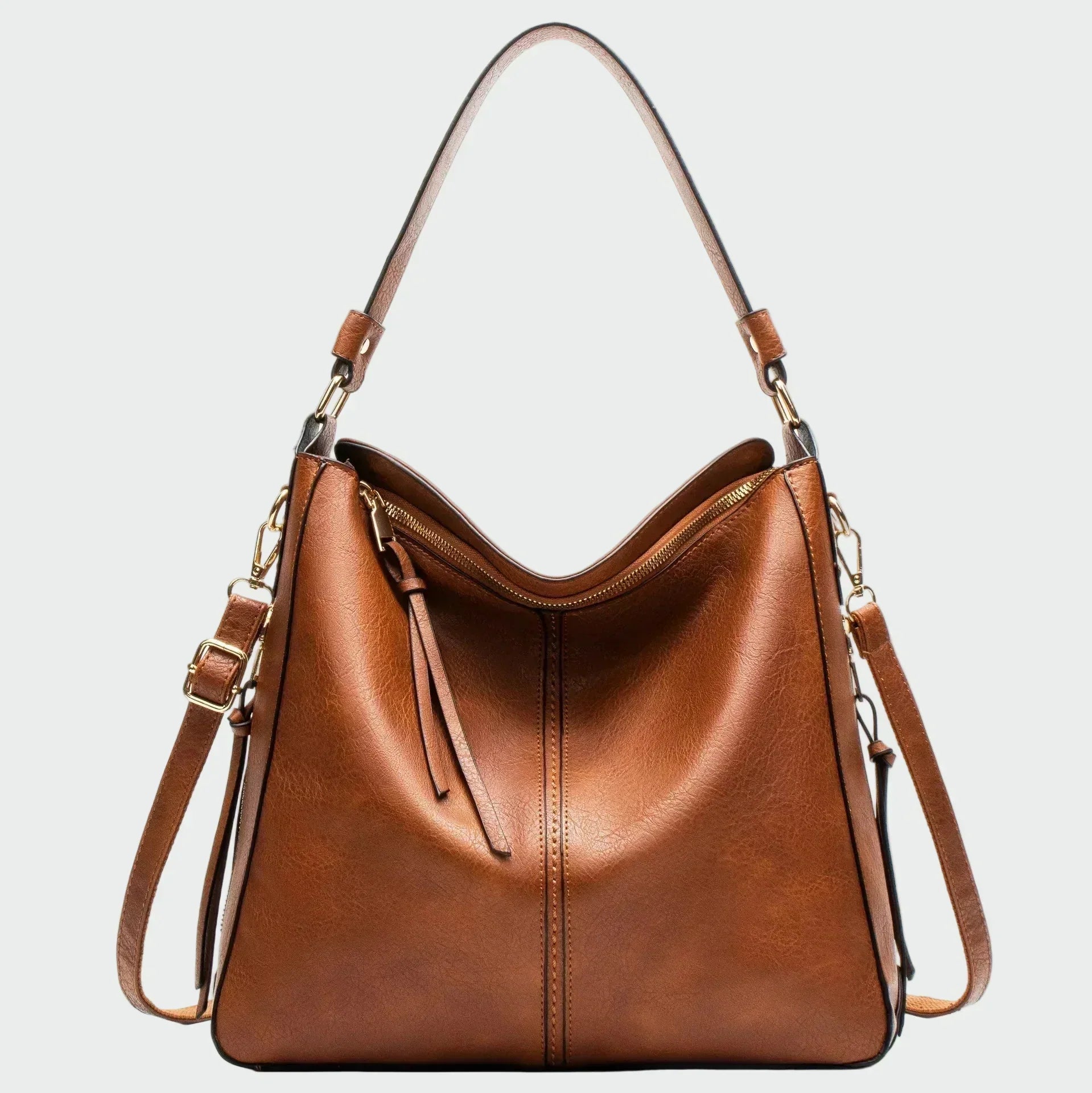 Classic Leather Hobo Bag