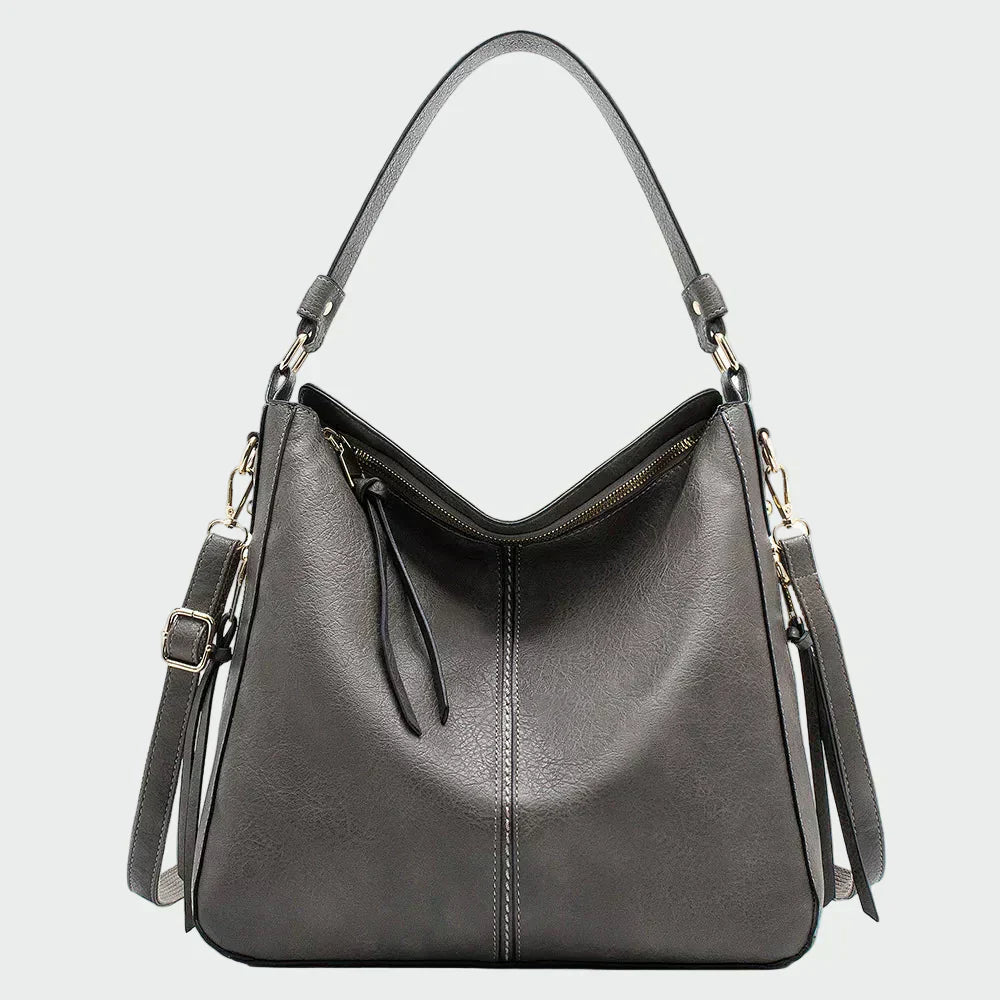 Classic Leather Hobo Bag