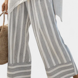 Asymmetric Blouse Set