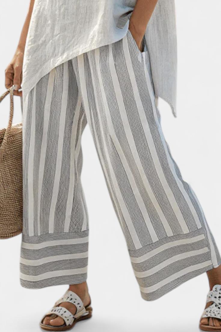 Asymmetric Blouse Set