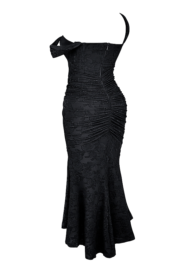 Stilinga Maxi Suknelė (Mėlyna)