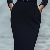 Elegantiška Juoda Suknelė