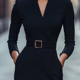 Elegantiška Juoda Suknelė
