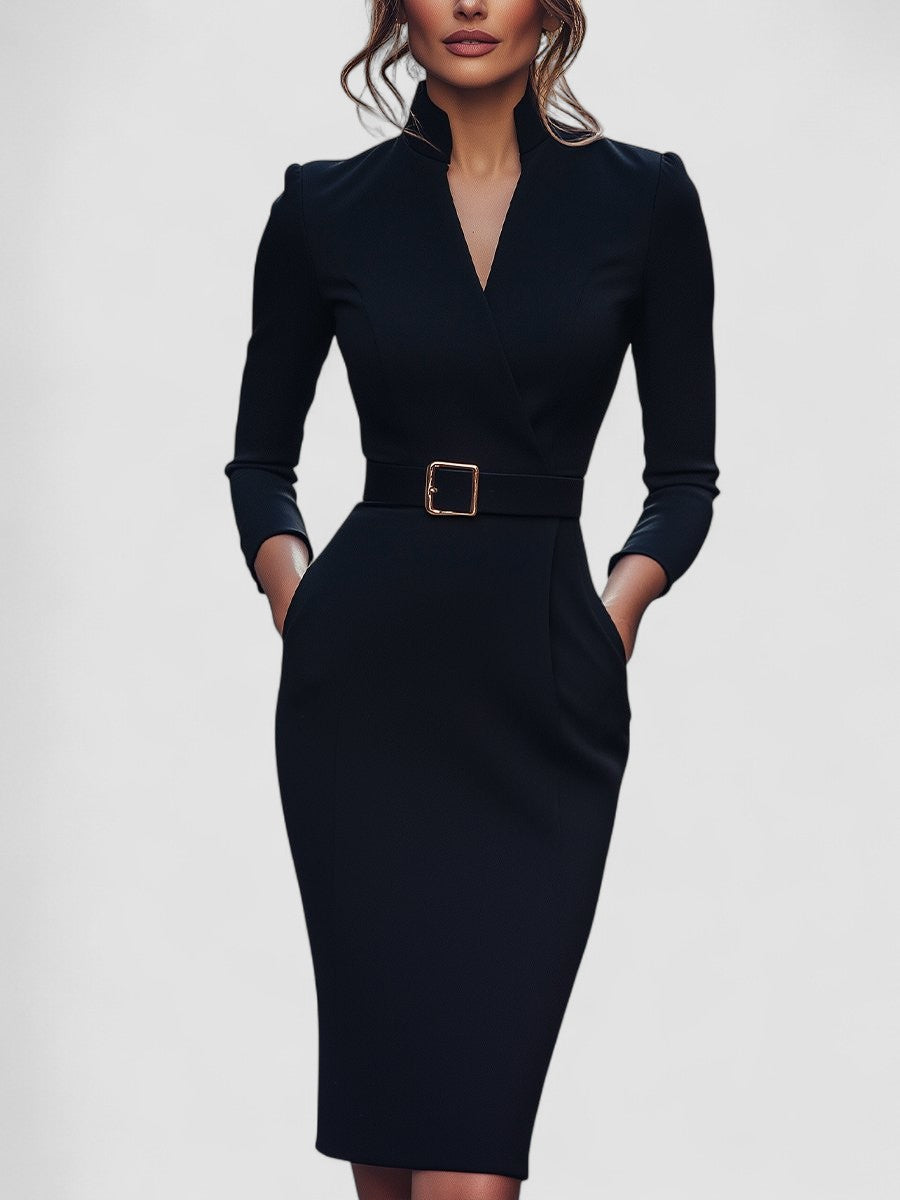 Elegantiška Juoda Suknelė