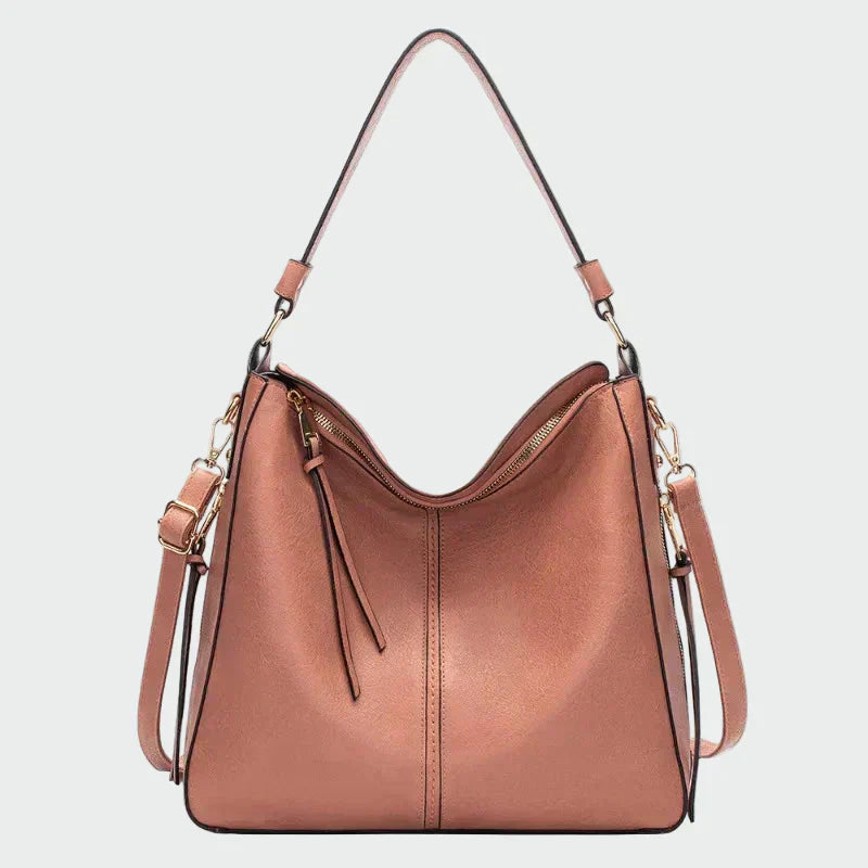 Classic Leather Hobo Bag