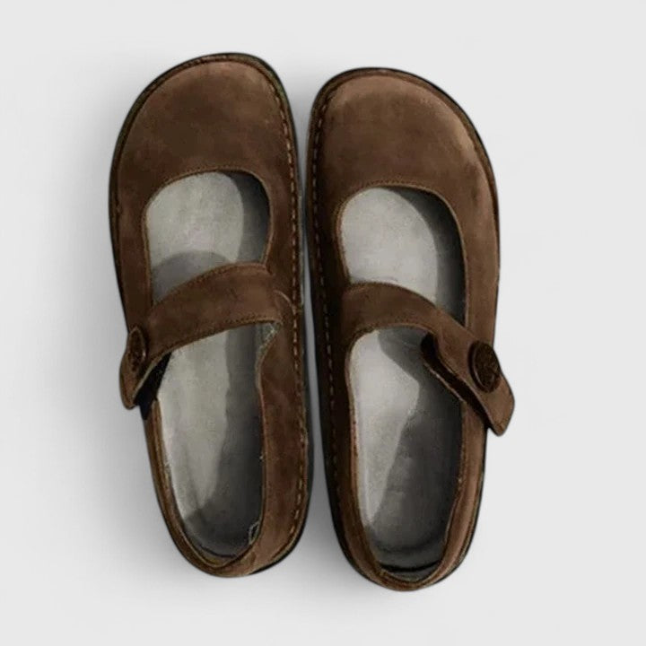 Mary Jane Orthopedic Shoes (Žalia)