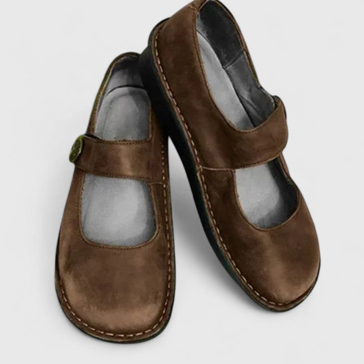 Mary Jane Orthopedic Shoes (Žalia)