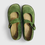 Mary Jane Orthopedic Shoes (Žalia)