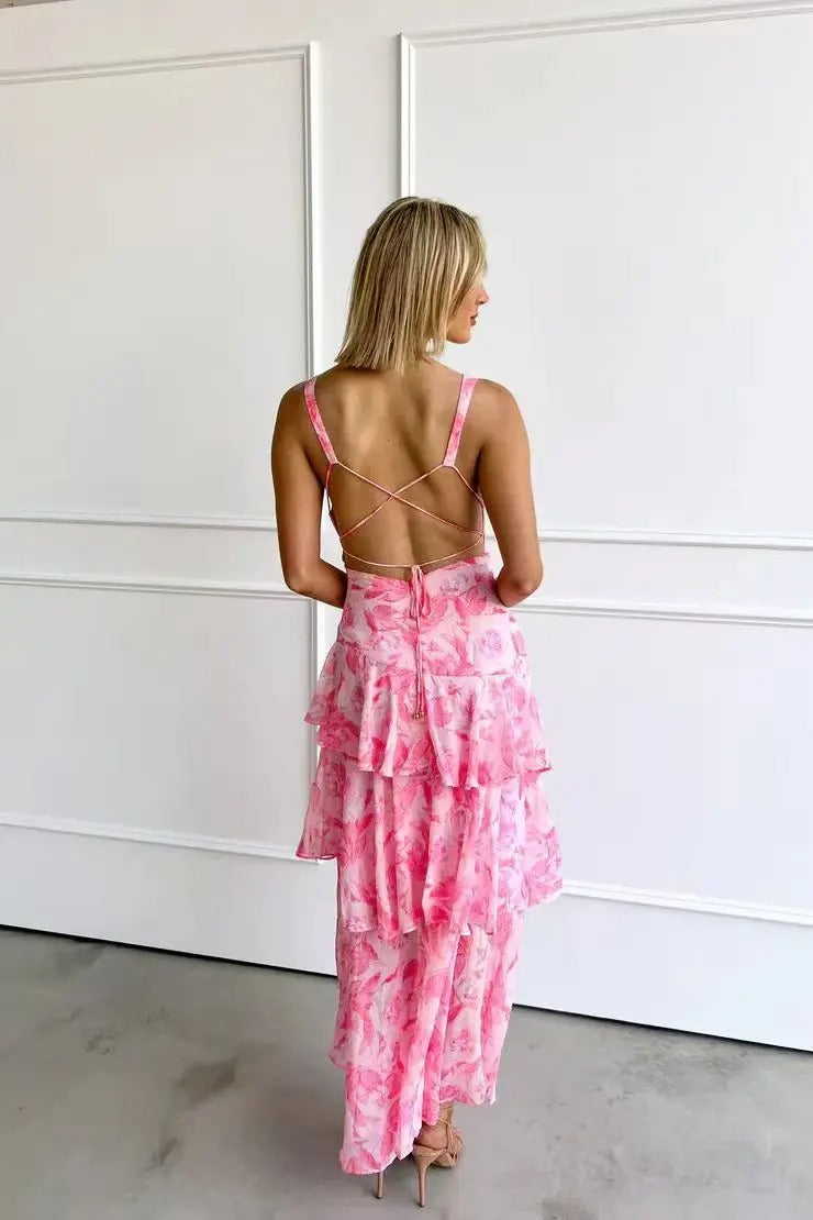 Stilinga Maxi Suknelė Vasaros Dienoms