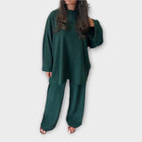 Plus Size Ribbed Set