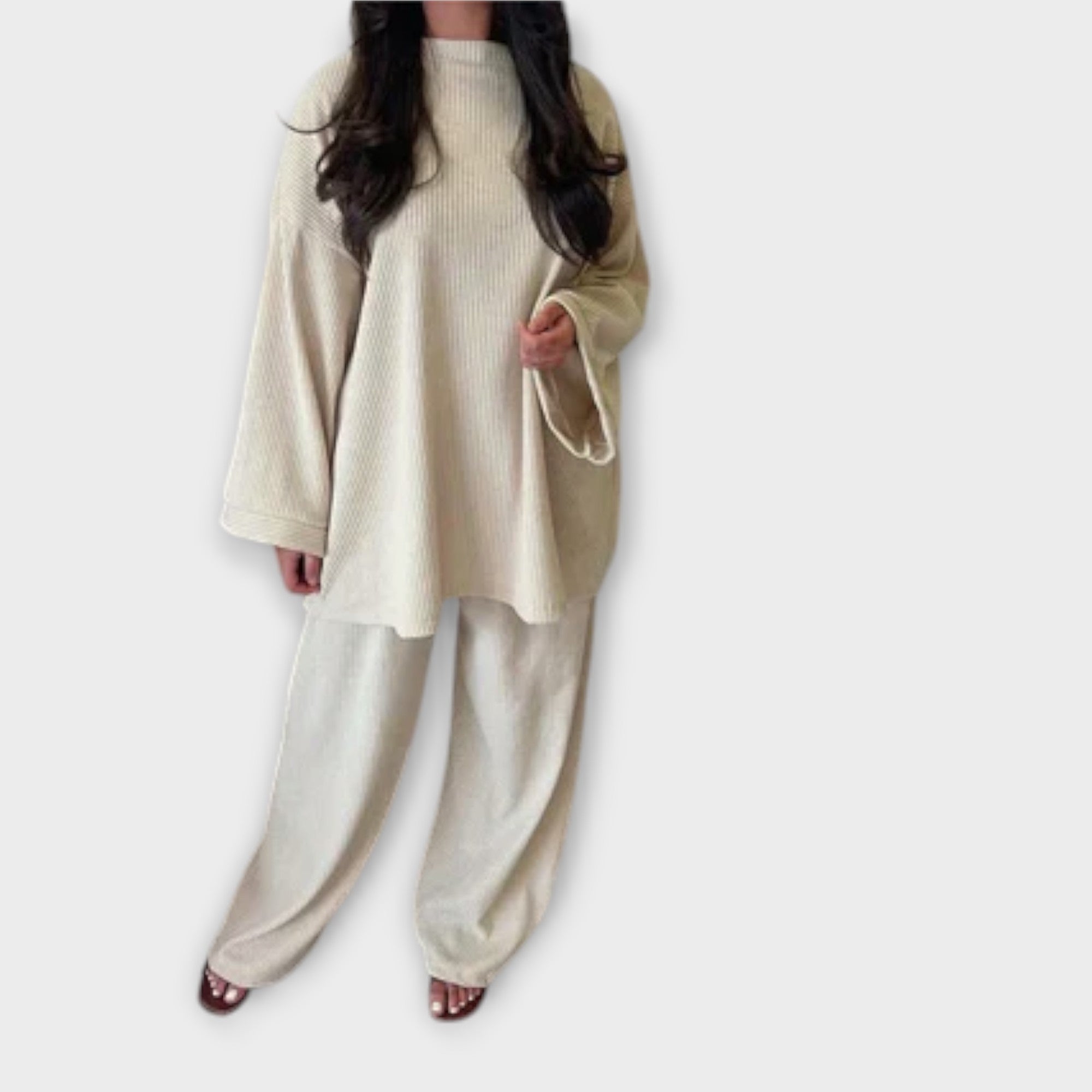 Plus Size Ribbed Set