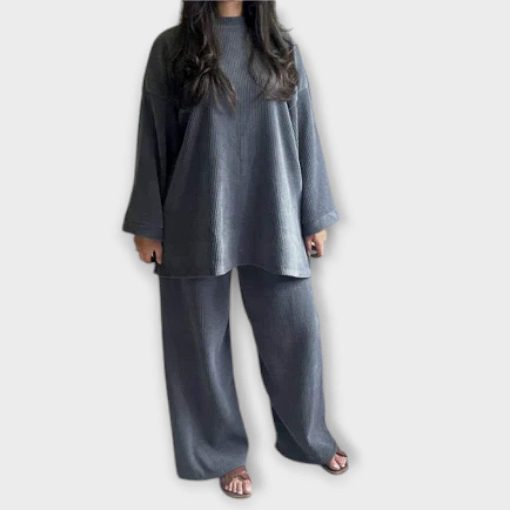 Plus Size Ribbed Set