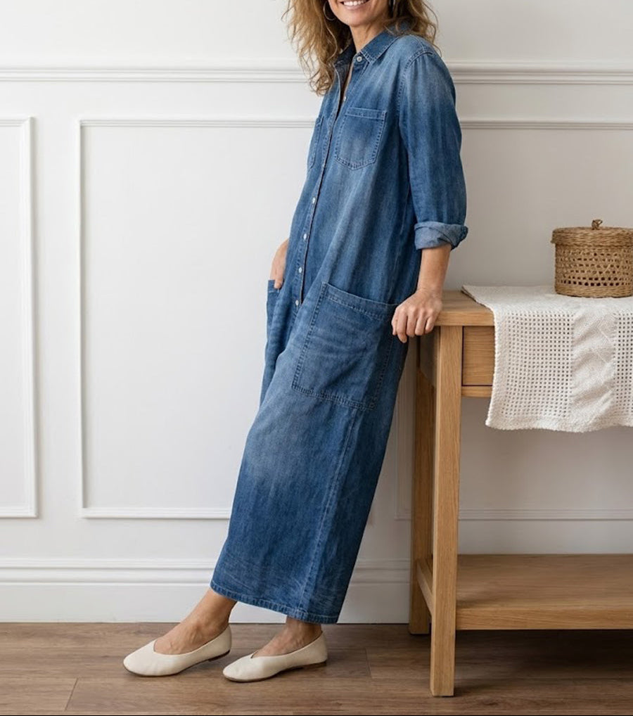 Džinsinis Jumpsuit