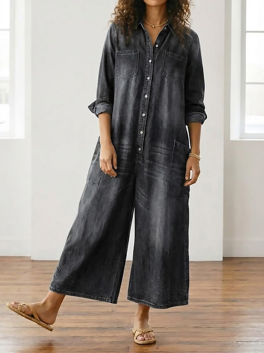 Džinsinis Jumpsuit