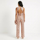 Šventinis Blizgantis Jumpsuit