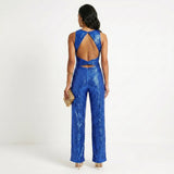 Šventinis Blizgantis Jumpsuit