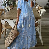 Bohemian Style Midi Dress