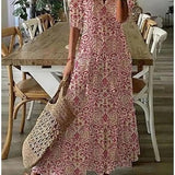 Bohemian Style Midi Dress